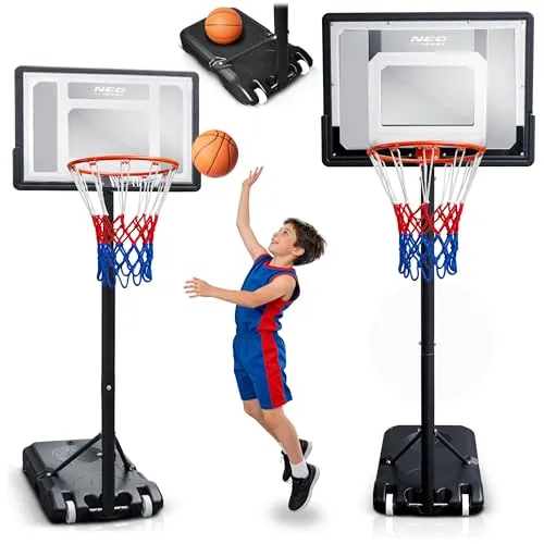 Neo-Sport Basketballkorb für Kinder und Erwachsene