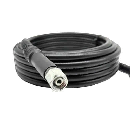 Hochdruckschlauch DN6 200 bar M22x1,5 IG 14 mm Dorn auf M14 IG Ersatzschlauch für Hochdruckreiniger kompatibel mit Geräten von Kärcher – M&M Smartek (15 Meter)