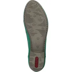 Rieker 51999 smaragd Gr. 42 - Bequeme Wanderschuhe - Wanderschuhe mit Textil-Innenmaterial und rutschfester Polyurethan-Sohle, ideal für lange Spaziergänge und Outdoor-Aktivitäten.