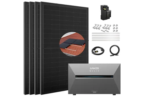 SolarMars Balkonkraftwerk 2000W mit Speicher und KI-Überwachung