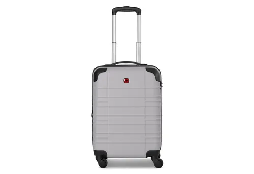 Wenger Handgepäck-Trolley Amplar Evo, 4 Rollen, ABS in grau von Wenger