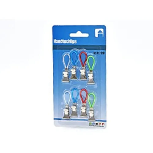 Humbert und Brandt Clothes Pin 8er Set Mehrfarbig Kunststoff Holz