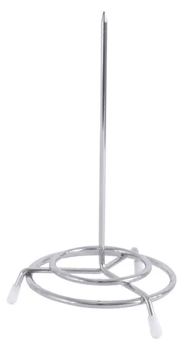 Bonspieß, Zettelspieß, Edelstahl 18/10, Ø8 cm, 15,5 cm Höhe