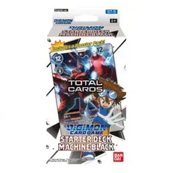 Bandai Digimon Card Game - MACHINE BLACK STARTER DECK ST-5 EN - Sammelkarte für das Digimon Card Game mit 54 Karten, ideal für Einsteiger und Sammler. Hochwertige Qualität und spannende Spielmechanik für unvergessliche Abenteuer!