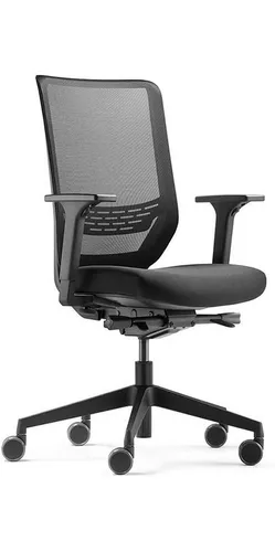 Dauphin Trend Office to-sync-work SC 9242 pro black - Ergonomischer Bürodrehstuhl - Bürostühle: Der Dauphin Trend Office SC 9242 pro black bietet ergonomische Features wie verstellbare Sitztiefe und Lumbalstütze für maximalen Komfort im Home-Office.