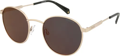Polaroid PLD2053SNOAOZ Sonnenbrille Gold - Sonnenbrille mit polarisierenden Gläsern für blendfreies Sehen, ideal für Autofahrer. Schützt 100% vor UV-Strahlen und bietet einen eleganten Look in Gold.