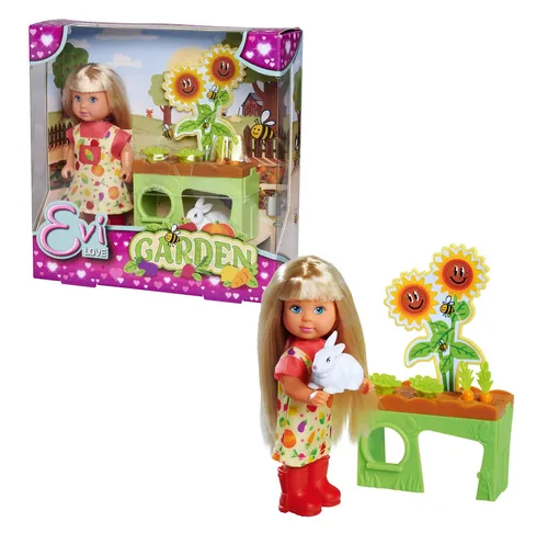 Simba Dickie Anziehpuppe Puppe Evi Love Garden