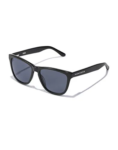 HAWKERS ONE X Sonnenbrille für Herren und Damen - Stilvolle Unisex-Sonnenbrille mit geometrischem Edelstahlrahmen und polarisierten Gläsern für blendfreie Sicht und UV400-Schutz. Ideal für modebewusste Träger.