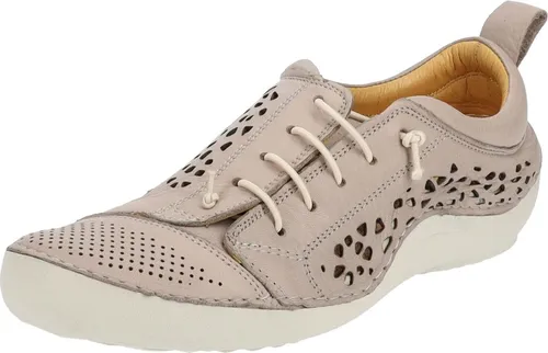 COSMOS Comfort Halbschuhe Leder Schnürschuh - Halbschuhe aus hochwertigem Leder mit luftigen Cut-Outs für ein angenehmes Tragegefühl an warmen Tagen. Die herausnehmbare Decksohle sorgt für zusätzlichen Komfort.