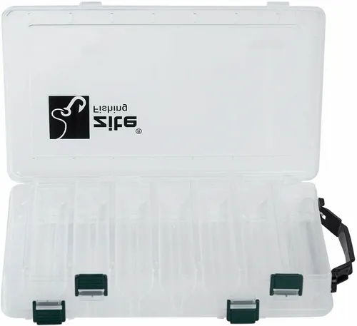 Angelbox Kunstköderbox Tacklebox Medium von Zite Fishing – 3 Stück - Futter- & Köderfischbehälter mit integrierten Ablaufschlitzen für einfaches Ködermanagement. Ideal für Spinnfischer, die Ordnung und Effizienz schätzen.