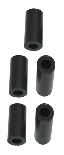 Distanzhülse Abstandshalter Abstandshülse M8x12x20mm schwarz 5 Stück (0197)