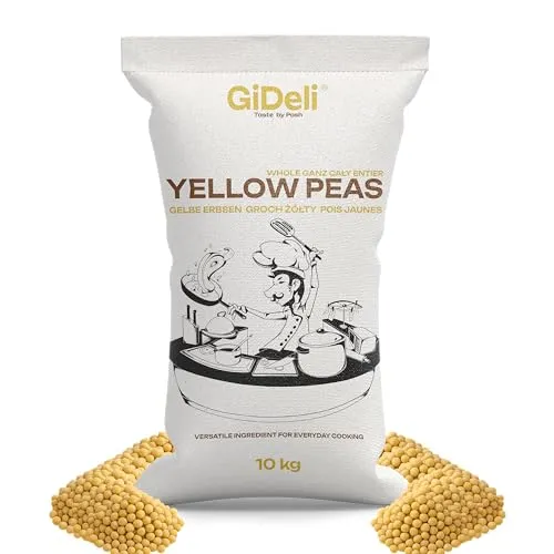GiDeli Gelbe Erbsen Getrocknete 10 kg