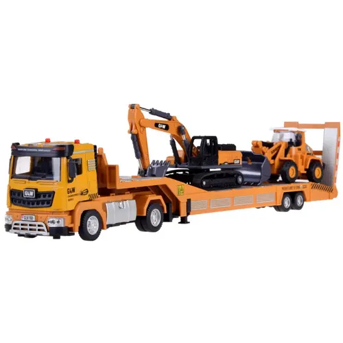 LKW-Abschleppwagen-Bagger- und Bulldozer-Set mit Little Builder Sound ZA5008