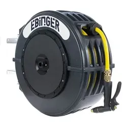 EBINGER DR 100 Profi-Schlauchaufroller mit 25 m PVC Schlauch