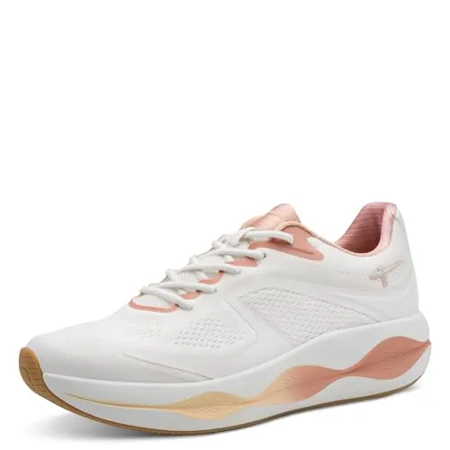 Plateausneaker TAMARIS für Damen, Gr. 40, weiß - Sportliche Plateausneaker von Tamaris mit Ortholite-Ausstattung für besten Tragekomfort. Ideal für Freizeit und Alltag, vegan und stylish.