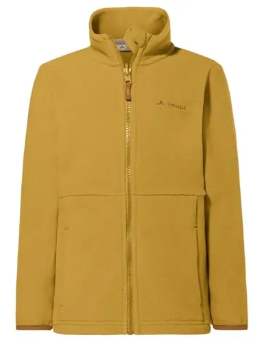 Vaude Kid's Pulex Jacket II - Fleecejacke für Kinder - Warme, gelbe Fleecejacke für Kinder in Größe 146/152, ideal für Freizeitaktivitäten. Stretch-Material sorgt für optimale Bewegungsfreiheit.