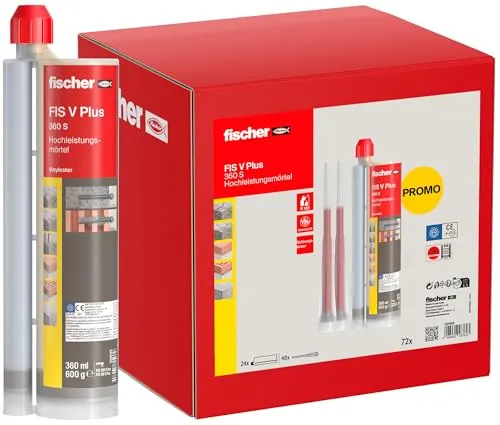 Fischer Hochleistungsmörtel FIS V Plus 360 S in braun von Fischer