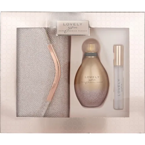 Sarah Jessica Parker Lovely You 3 Piece Gift Set: EDP 100ml für Frauen - Damenparfüm Gift Set mit Eau de Parfum, bezaubernder Duft für jeden Anlass und perfekte Geschenkidee.