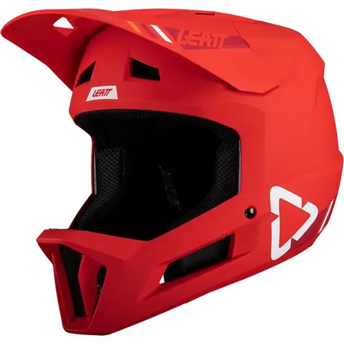 Leatt Downhill MTB-Helm 1.0 Gravity Rot – Sicherheit und Style