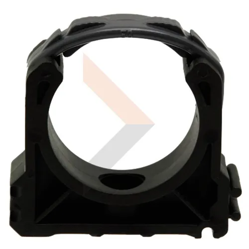 Produktbild mm PVC Klebe Fitting Rohr Schelle Halter Klemme Clip geschlossen 50