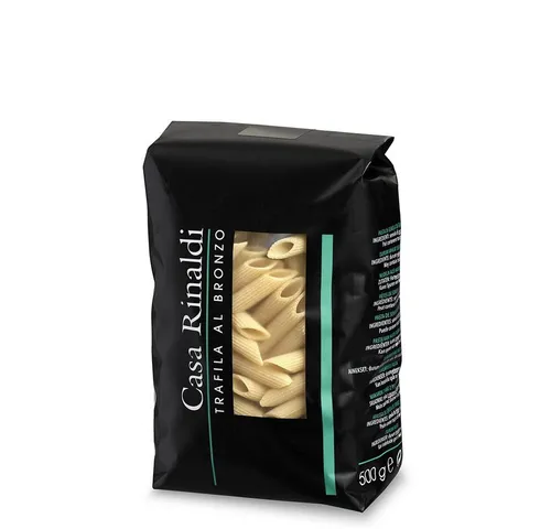 Casa Rinaldi Nudeln, Casa Rinaldi Penne Rigate Pasta im Bronzeverfahren hergestellt 500g