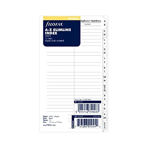 Filofax 131653 A-Z