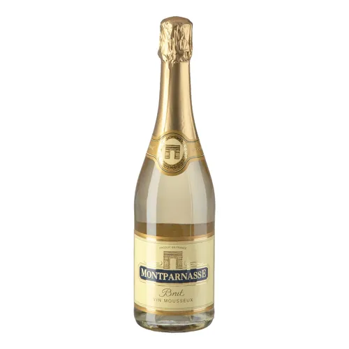 Montparnasse Sekt Brut Doux Vin Mousseux mit milder Eleganz 750ml