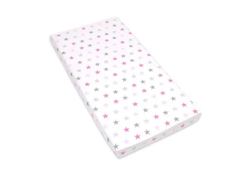 Amilian Spannbettlaken Spannbetttuch für Babybett Kinderbett Baby 100% Baumwolle 140x70 cm, Gummizug: an den Ecken, in vielen Mustern erhältlich