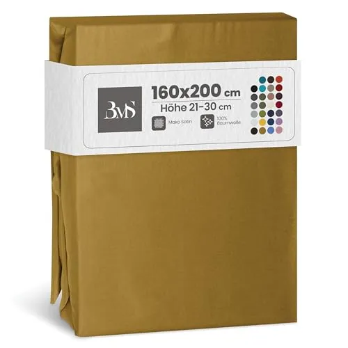 Bettlaken Gold von Bettwäsche mit Stil