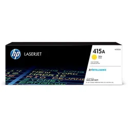 HP 415A (W2032A) gelb Tonerkartusche - Original Toner für bis zu 2.100 Seiten, optimale Druckqualität für Color LaserJet Pro Enterprise Modelle