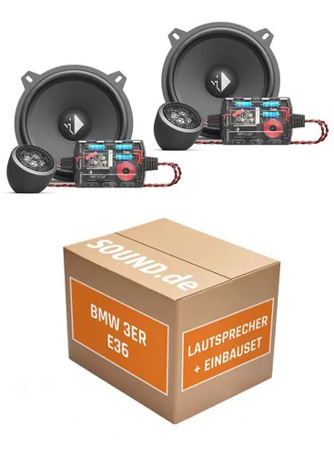 JUST SOUND Helix Ci3 K130.2-S3 Einbauset für BMW 3er E36 - Auto-Lautsprecher Komplettset mit leistungsstarken Helix Lautsprechern für den BMW 3er E36 (1990-2000). Optimale Klangqualität und einfache Montage dank durchdachter Steckverbindungen und hochwertiger Komponenten.