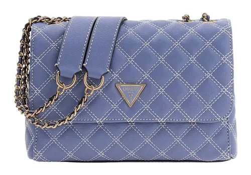 Guess Umhängetasche 2 Compartment Convertible Flap in Blau - Stylische Umhängetasche mit zwei Fächern und Magnetverschluss. Ideal für den Alltag, bietet ausreichend Platz und überzeugt durch ihr modernes Design.