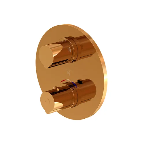 Steinberg Serie 100 Fertigmontageset für Unterputzthermostat - Armaturen mit 2-Wege-Umsteller, ideal für moderne Badezimmergestaltung und einfache Installation