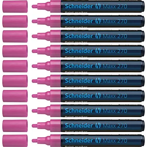 Schneider Maxx 270 Paint-Marker 10er Packung rosa