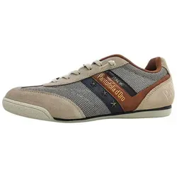 Pantofola d'Oro Sportlicher Schnürer Beige 45 EU - Bequemer sportlicher Schnürer in Beige, Größe 45 EU, aus hochwertigem Leder und Textil. Ideal für lässige Freizeitlooks und den täglichen Einsatz.