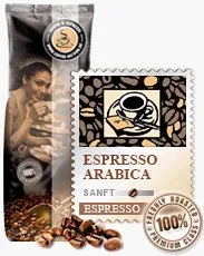 Coffee-Nation Espresso 100% Arabica 1000g Bohnen | Spitzenqualität | Kaffeeliebhaber