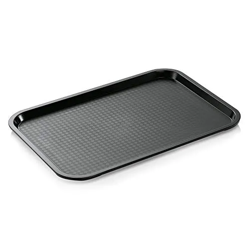 WAS Germany - Tablett Tray 92, 35 x 27 x 2 cm, schwarz, Polypropylen