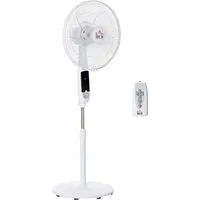HOMCOM Standventilator 138 cm mit Fernbedienung - Ventilator mit 3 Geschwindigkeitsstufen, 7,5h Timer und Höhenverstellbarkeit für optimale Luftzirkulation und individuellen Komfort.
