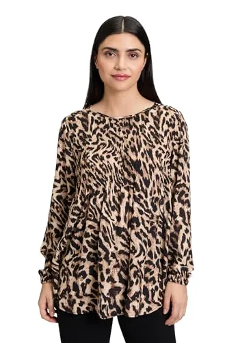 Betty Barclay Langarmbluse schwarz 46 EU - Elegante Bluse aus 100% Polyester in Größe 46, ideal für stilvolle Anlässe und bequem im Tragen.