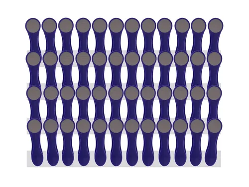 trendfinding Wäscheklammern 48 Wäscheklammern mit Edelstahlfedern und Softgrip Grau, Mit neuester Klammertechnik für empfindliche Wäsche