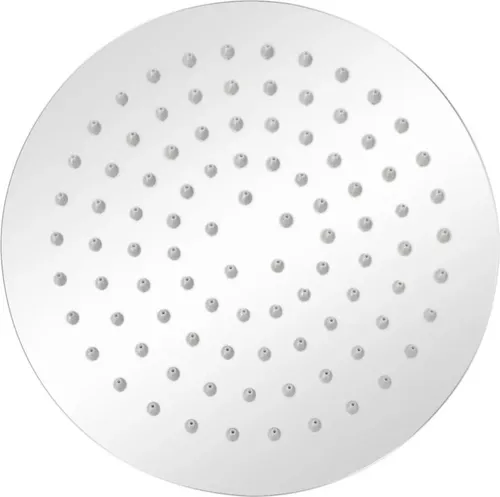 vidaXL Regenbrause Edelstahl 20 cm Rund