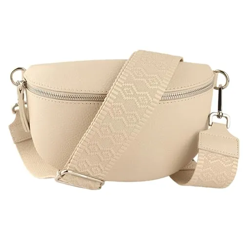 Bauchtaschen Beige von MIRROSI