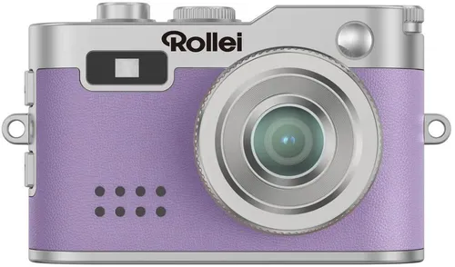 Rollei Mini Digitalkamera Lila - Kompakte Digitalkamera in trendigem Lila, perfekt für spontane Schnappschüsse und unterwegs.