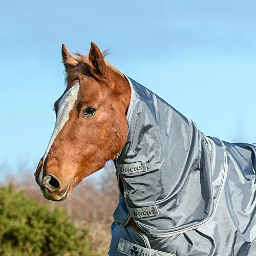 Bucas Smartex Turnout Combi Neck 0g - Iron Gate - Reit- & Pferdebedarf, wetterfeste Decke mit Combi Neck für optimalen Schutz und Komfort bei jedem Wetter.