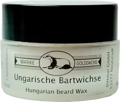 BARTWICHSE ung.in der Glasdose GOLDDACHS 16 ml