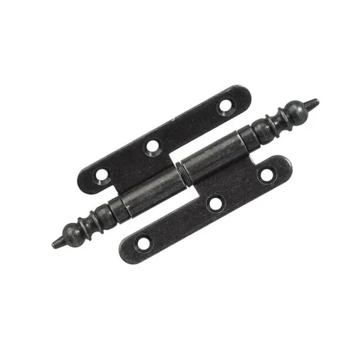 HETTICH Türband DIN links antik mit Zierkopf, 80 x 45mm
