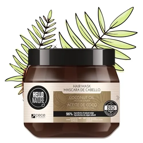 P-Beauty Naturkosmetik Haarmaske mit Kokosöl - Haarkur für trockenes & strapaziertes Haar - Intensive Feuchtigkeit, Repair & Regeneration - Haarpflege für Glanz, Glätte & Geschmeidigkeit (1x250ml)