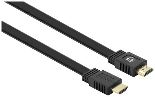 Manhattan HDMI Anschlusskabel 15m - Multimedia: Hochwertiges HDMI-Kabel mit 4K UHD Unterstützung, ideal für gestochen scharfe Bildqualität und lange Distanzen.