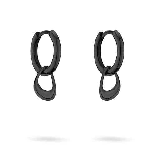 Liebeskind Berlin Ohrringe LJ-1565-E-20 IP Black in schwarz von Liebeskind Berlin