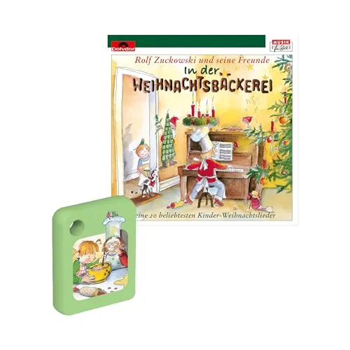 Galakto Audio-Token: Rolf Zuckowski, In der Weihnachtsbäckerei, Musik für Kinder ab 3 Jahren, Spielzeit 54 Min